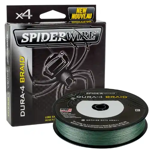 Nová Kolekce SpiderWire Dura 4 Moss Green 300m 0.12mm 10.5kg