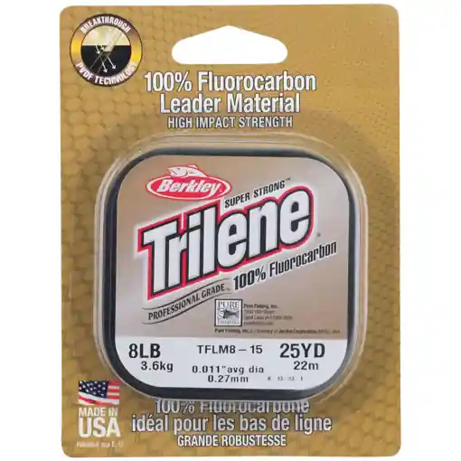 Berkley Trilene 100% Fluorocarbon 25m 0.38mm Nejlepší Cena
