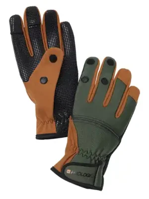 Rukavice Prologic Neoprene Grip Gloves Green/Black Sleva