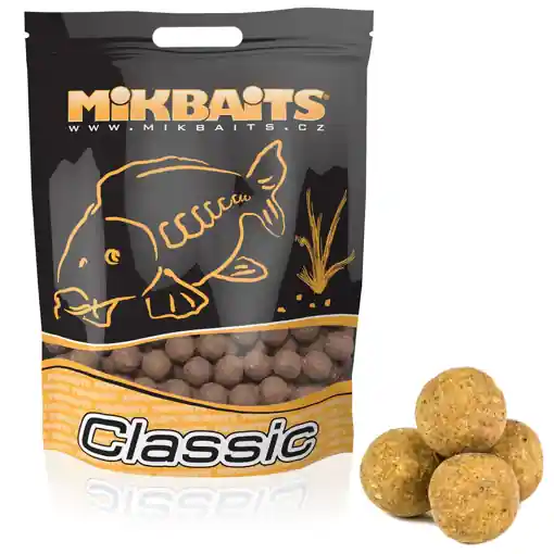 Zlevněný Mikbaits X-Class Boilie 4kg Scopex Kukuřice 20mm