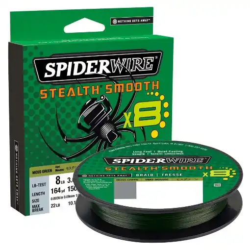 Horká Nabídka SpiderWire Stealth Smooth 8 Moss Green 150m 0.13mm