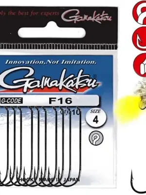 Aktuální Gamakatsu F16 Hook #12 13ks