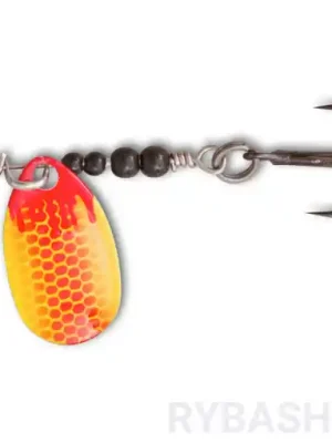 Pouze Dnes Třpytka Magic Trout Bloody UL Spinner, red/yellow
