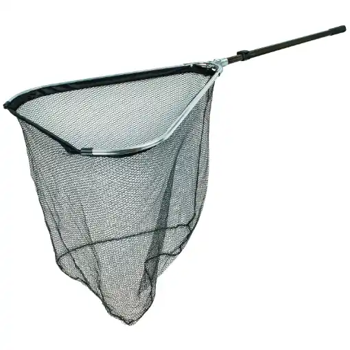 Ověřený Podběrák Albastar OneClick kov/guma 230cm 70x70cm