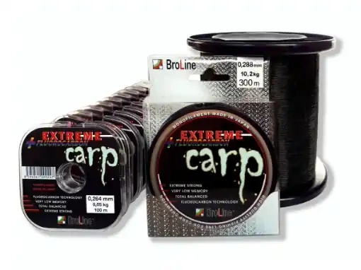 BroLine Extreme Carp Fluorocarbon 600m Horká Nabídka