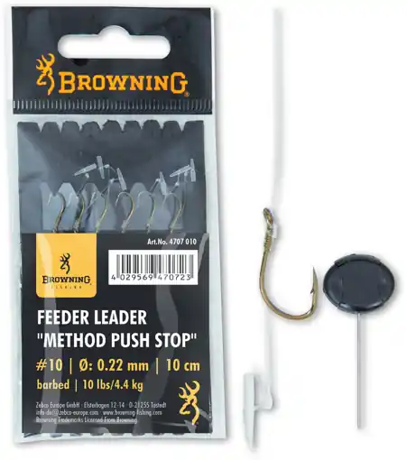Nejlepší Cena Browning Feeder Leader Method Push Stop, #12 .20mm