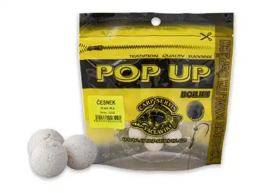 Must-Have CSV Pop-Up Boilies Sáček/ 50 g / 16 mm / Česnek