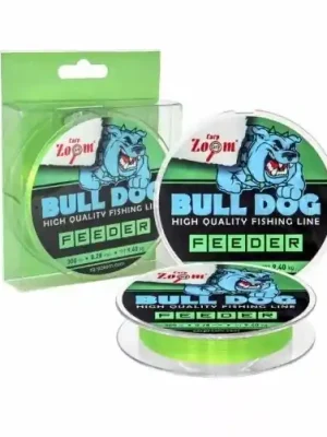 Super Cena Carp Zoom Bull-Dog Feeder 300m 0,28mm 9,4kg Fluo Zelená
