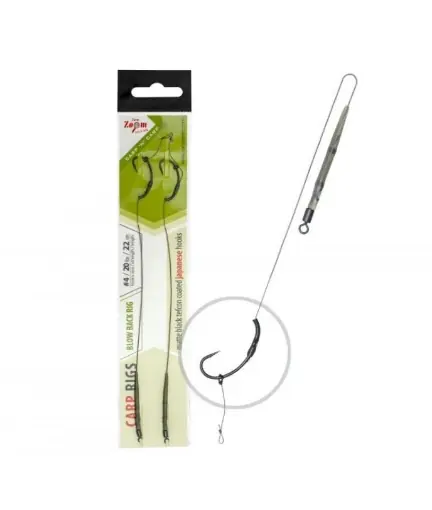 Nová Kolekce Carp Zoom Návazec Blow Back Rig - 2 ks / Vel. 6