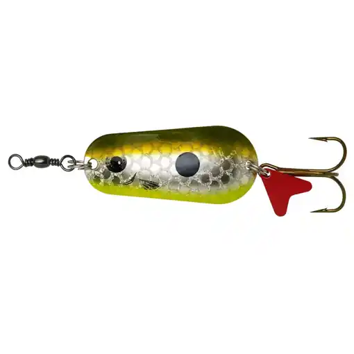 EFFZETT Standard Spoon 3.2cm 6g Olive/Silver UV Rychlé Dodání