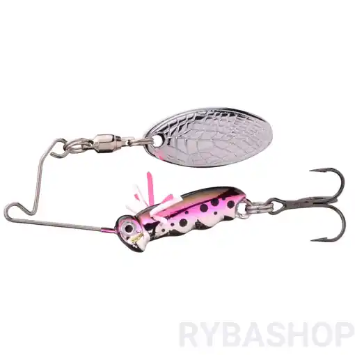 SPRO Larva Micro Spinnerbait 4cm, Rainbow Trout Novinka