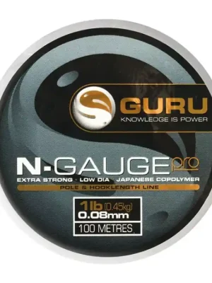 Guru N-Gauge Pro vlasec - 0,08mm - 100m Vysoce Kvalitní