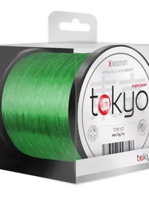 Novinka Monofil Delphin TOKYO / fluo zelená 0,369mm 22lbs 300m
