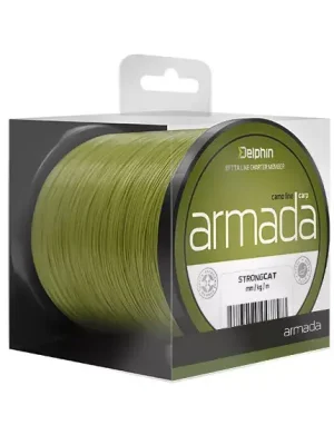 Expresní Doručení Delphin ARMADA CARP 300m/camou 0,25mm 9,7lbs