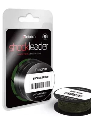Delphin Shock Leader zelený 40m 0,24mm 35lbs Must-Have