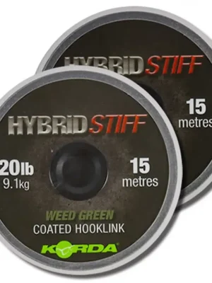 Odeslání Ihned Korda Hybrid Stiff 20 lb Weed Green 15m