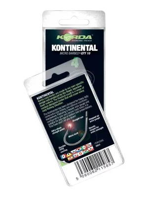 Levný Korda Kontinental Hook Size 10