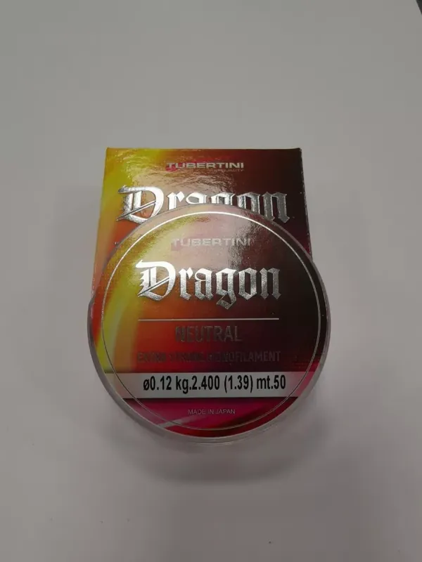 Dragon Neutral Monofilní návazcový vlasec - 0,12 - 50m Vysoce Kvalitní