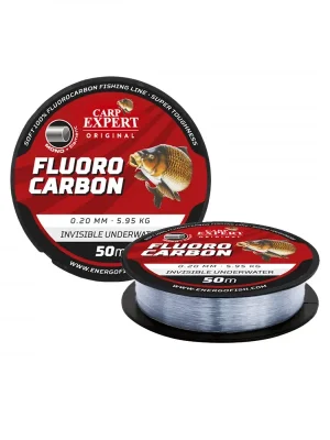 Bezpečná Platba Carp Expert Fluorocarbon 0,2 50M 5,95 Transparentní