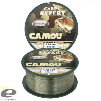 Vlasec Carp Expert Camou 0,20Mm 600M Nová Kolekce