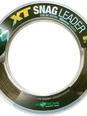 Sezónní Sleva Korda XT Snag Leader 0,60mm 60lb Nylon 100m - boilie šokový návazec