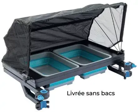 Dokud Zásoby Vydrží GARBOLINO MULTIGRIP boční tác bez nohou s úložným boxem a stíněním 60x50cm D25/30/36 - Boční tác