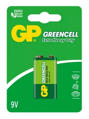 Nejprodávanější Gp Greencell 9V Baterie V blistru/1ks (B1251,Gp1604G-C1)