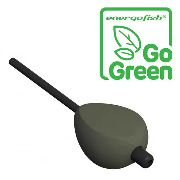 Carp Expert Flat Inline Barvená Go Green Boilies Zátěž 110gr Ověřený