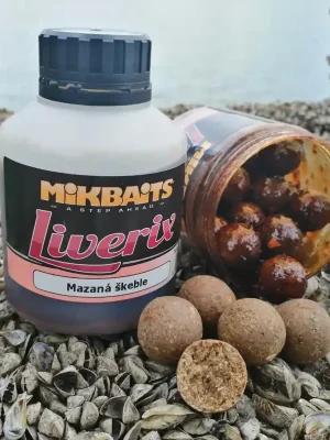 MIKBAITS BOOSTER LIVERIX Mušle-Játra 250 ml Omezená Nabídka