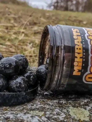 Značkový MIKBAITS Boilie IN DIP GANGSTER GSP ČERNÁ OLIHEŇ 24mm 250 ml
