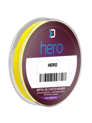 Delphin HERO 8 0,22mm Splétaná Fluo žlutá Aktuální