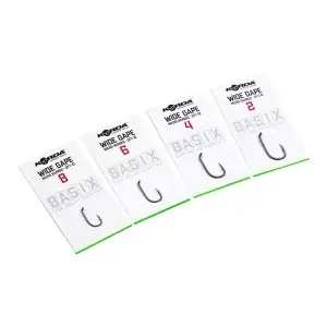 Korda - Basix Wide Gape 6 boilie háček Akční Nabídka