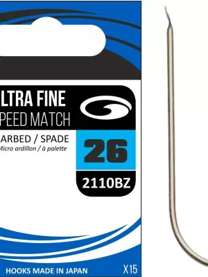 Značkový Garbolino ULTRA JEMNÝ RYCHLÝ ZÁVODNÍ 2110BZ - S PROTIHROTEM 26 háček