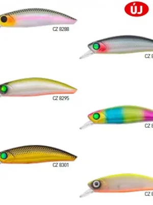 Predator Z Predator-Z Curve Minnow wobler, 6 cm, 7,1 g, černý, zlatý, potápivý Jen Po Omezenou Doba