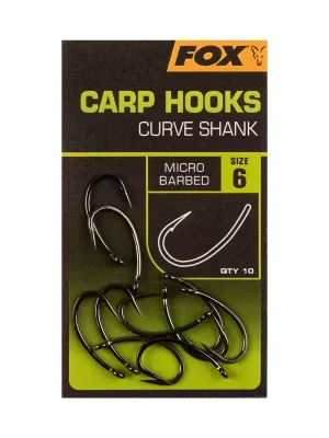 Výhodná Nabídka Fox Curve Shank - velikost 4 Háček
