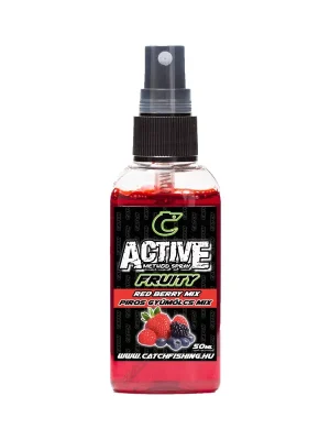 Active Method Spray Piros Gyümölcs Mix 50ml Expresní Doručení