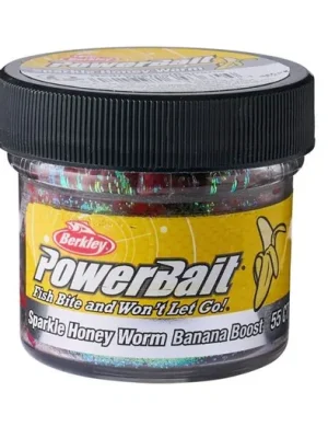 Berkley Gumová nástraha Powerbait Power Honey Worm 2,5cm Red/Scales Vysoce Kvalitní