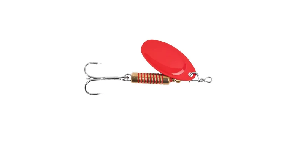 Autentický Zebco Třpytka Demonic Spinner Red 8g Velikost 4