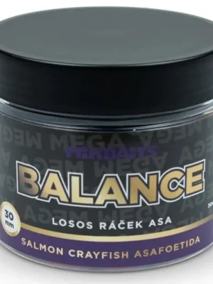 Aktuální Mikbaits Boilies Mega Balance Losos Ráček Asa 300ml 30mm