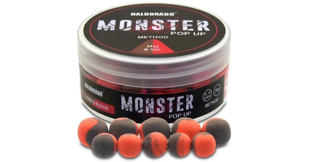 Haldorádó Pop-Up Method Monster 30g 9+11mm Krvavá játra Akční Nabídka
