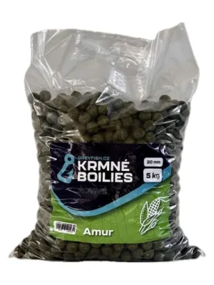 Greyfish Krmné boilies ACTIVE Amur 5kg 20mm Pouze Dnes