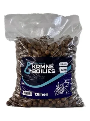 Greyfish Krmné boilies ACTIVE Oliheň 5kg 20mm Omezená Nabídka