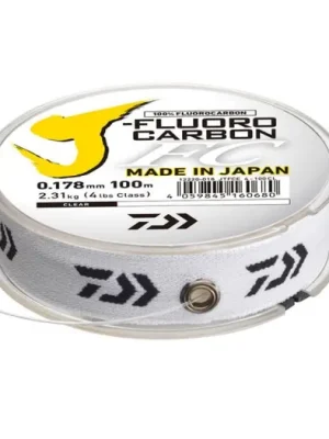 Akční Cena Daiwa J-Fluorocarbon Leader 100m 0,178mm 2,31kg