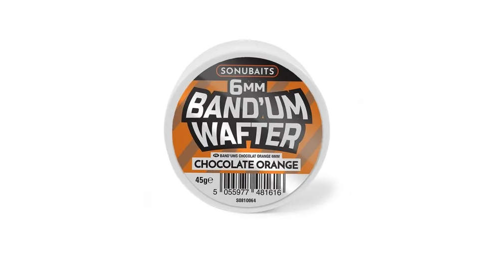 Originální Sonubaits Wafters Band'Um Chocolate Orange 45g 6mm