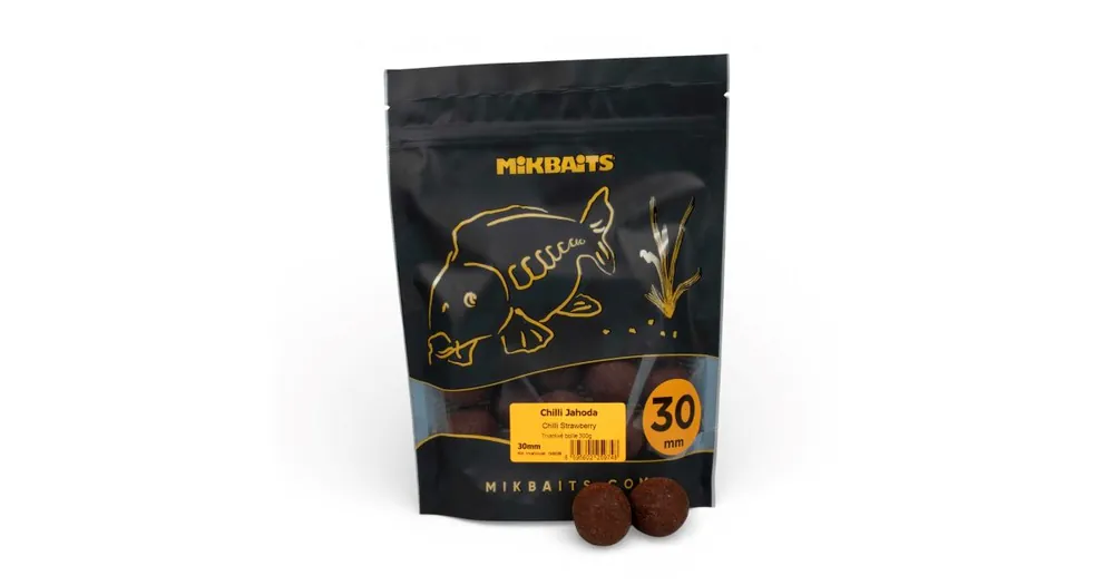 Oblíbený Mikbaits Boilies Chilli Chips Chilli Jahoda 300g 30mm