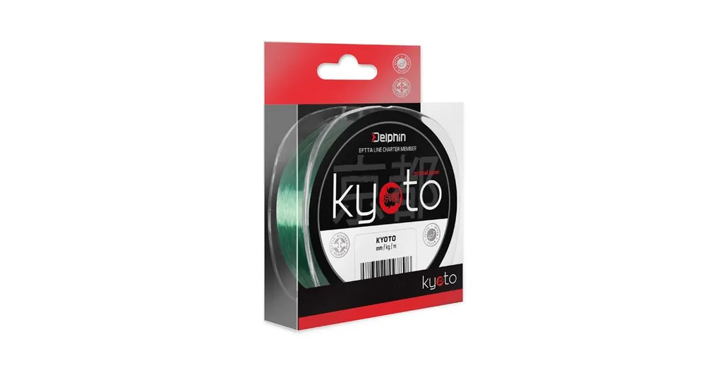 Delphin Vlasec KYOTO Zelený 200m 0,117mm 1,3kg Akční Cena