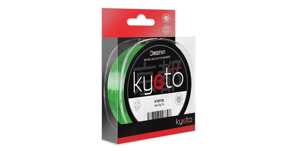 Delphin Vlasec KYOTO Fluo zelený 200m 0,203mm 3,8kg Horká Nabídka