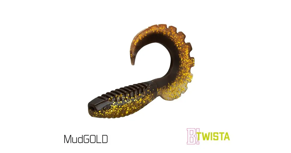 Delphin Gumová nástraha TWISTA UVs 8cm MudGOLD 5ks Koupit Online