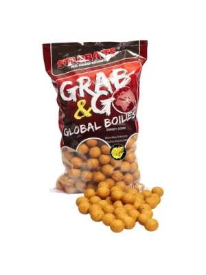 Akční Cena Starbaits Boilies Global Sweet Corn 800g 20mm