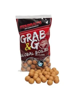 Akční Cena Starbaits Boilies Global Mega Fish 800g 24mm
